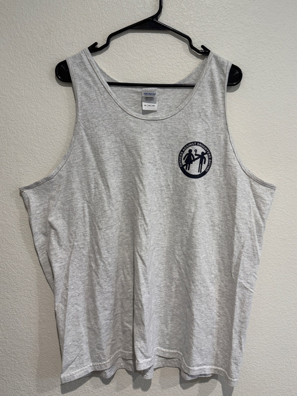 Size 2XL Fathers Against Daughters Dating Muscle shirt NWOT